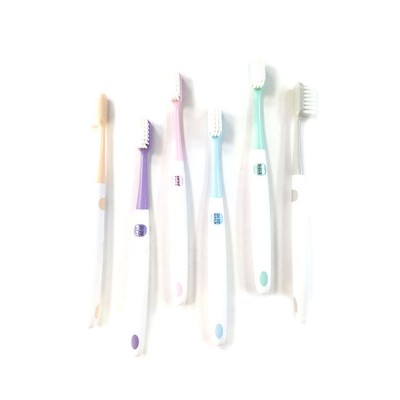 China cheap Sanxiao teething toothbrush with custom logo 6 pack