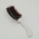 Professional personalized S shape plastic hair brush wholesale